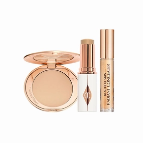 CHARLOTTE’S UNREAL BEAUTIFUL AIRBRUSHED SKIN KIT 8 MEDIUM   2 MEDIUM   7 MEDIUM