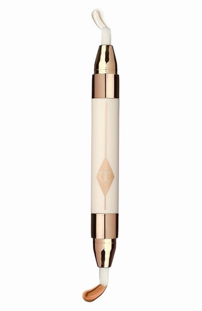Charlotte Tilbury Mini Miracle Eye Wand Cream Concealer, Dynamic Duo Lift & Reflect Light, 4 Medium
