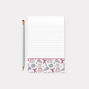 Cheerleading Personalized Notepad