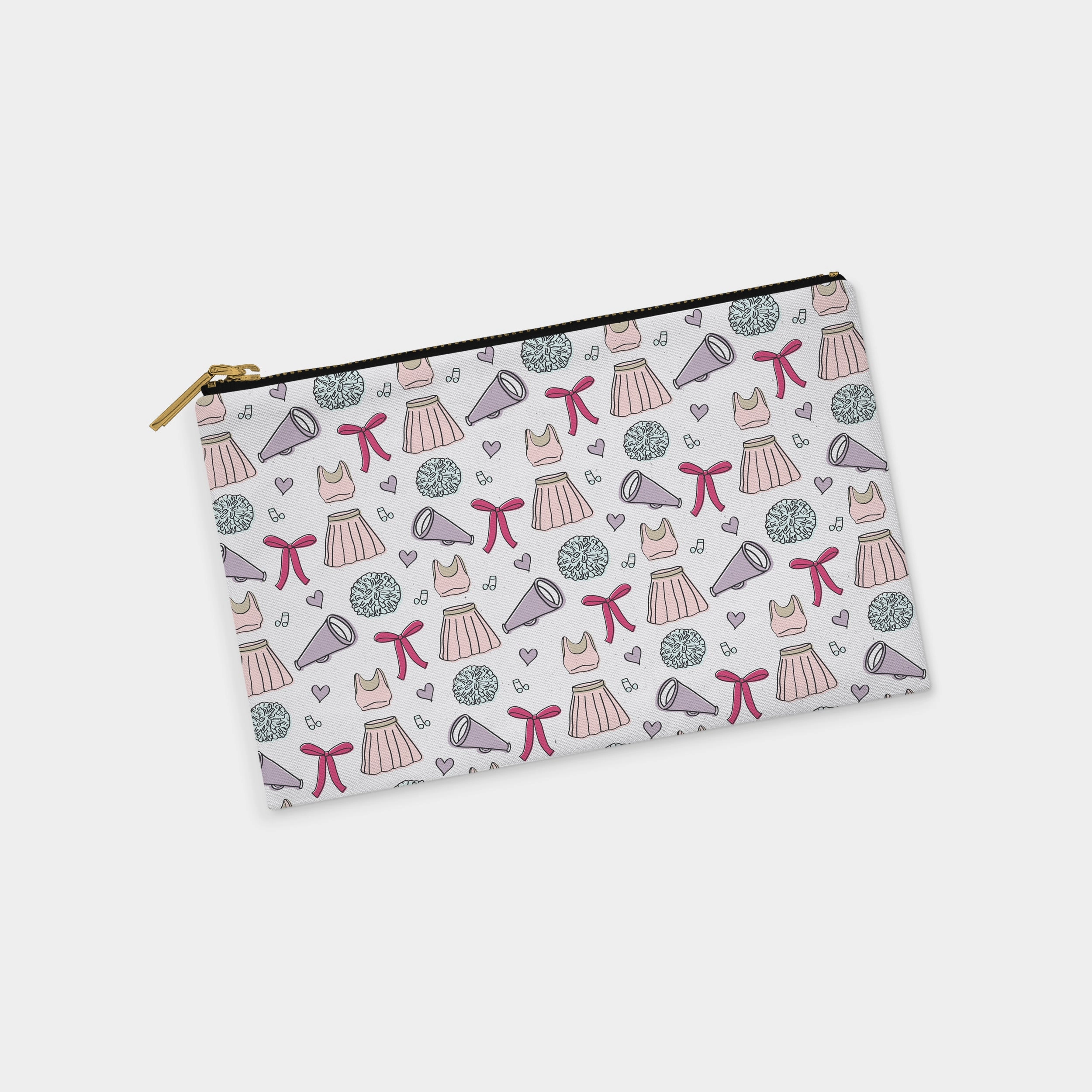 Cheerleading Personalized Zipper Pouch