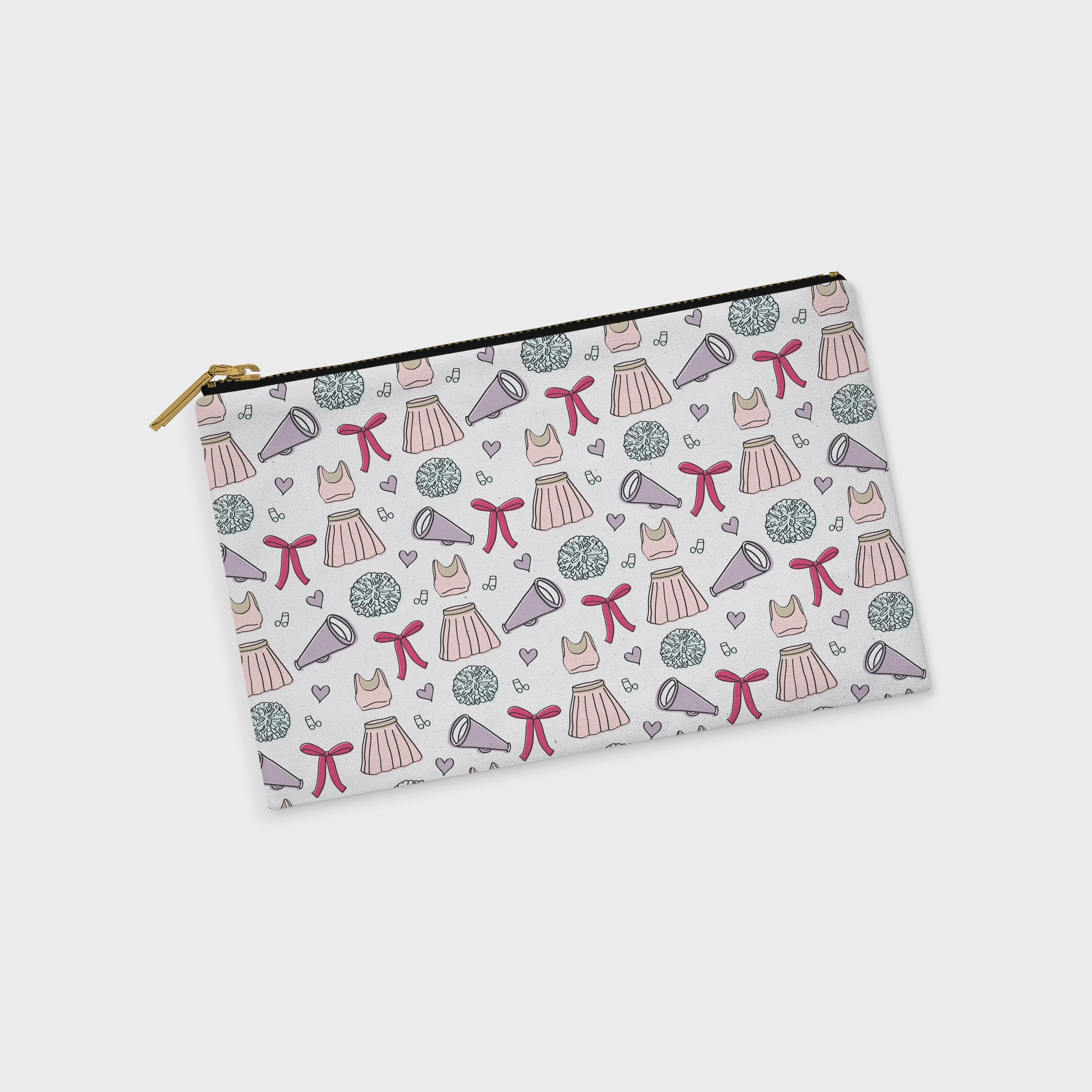 Cheerleading Personalized Zipper Pouch