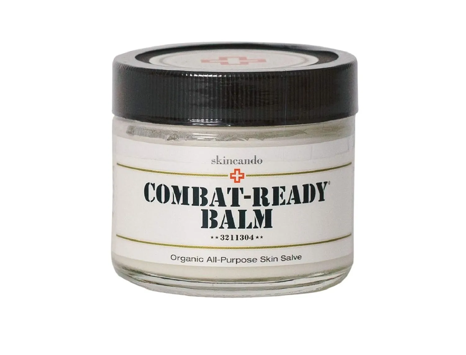 Combat Ready Skin Balm 2oz by Skincando – All Natural - Intensive Moisturizer – Skin Cream - Organic ingredients – Apricot Kernel Oil – Grapefruit Seed Extract – Black Spruce - Black Tea Moisturizer