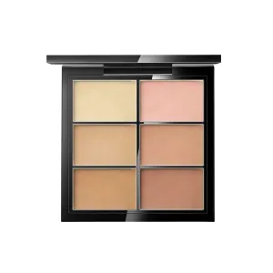 Concealer Palette 6 Shades Makeup Contour Palette Facial Camouflage Contour Full Coverage Foundation Cream Beauty Make up Concealer Kit (6 colors)