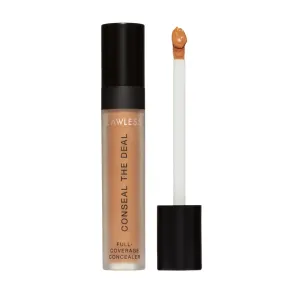 Conseal The Deal Lightweight Longwear Everyday Concealer - Bronze - with Antioxidants and Caffeine to Reduce Dark Circles and Puffiness. Long-Wearing and Self-Setting, Silicone-Free - 5 ml.