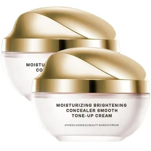 Corrector Iluminador Hidratante Crema Tónica, Moisturizing 𝐁𝐫𝐢𝐠𝐡𝐭𝐞𝐧ing Concealer Smooth Tone-Up Cream, Skin 𝐁𝐫𝐢𝐠𝐡𝐭𝐞𝐧ing & Moisturizing Tone-Up Cream (2)