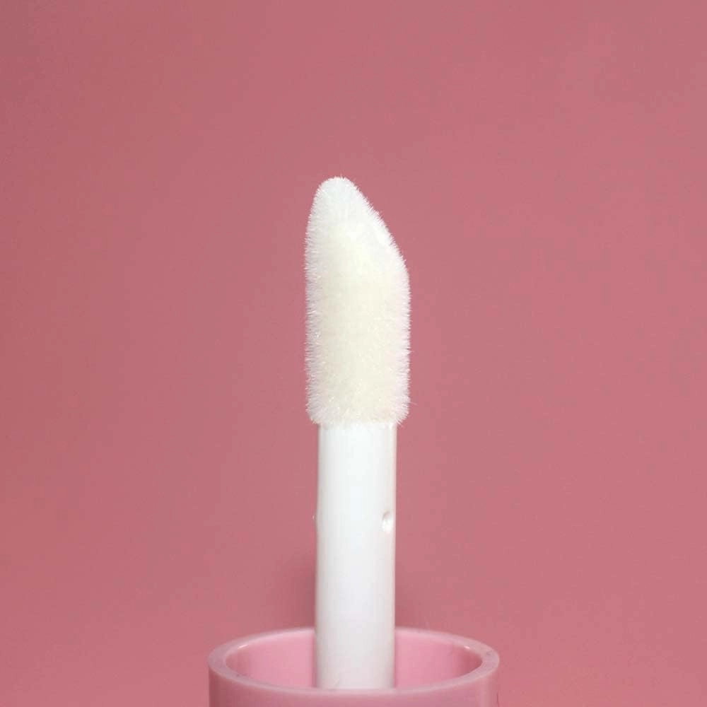 COSIDEA 30pcs White Empty 6ml 0.2oz Lip Gloss Tubes with Big Doe Foot Wand，Round Lipgloss Containers，Concealer Tube Cosmetic Packing Container Bulk Wholesale