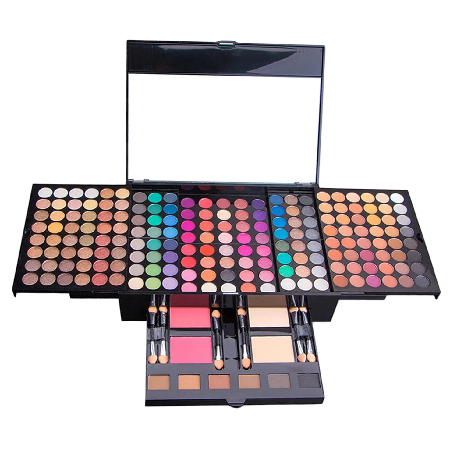 Cosmetic Makeup Palette Set All In One Vanity Suit Eyeshadow Blusher Concealer Eyebrow Powder for Party Wedding