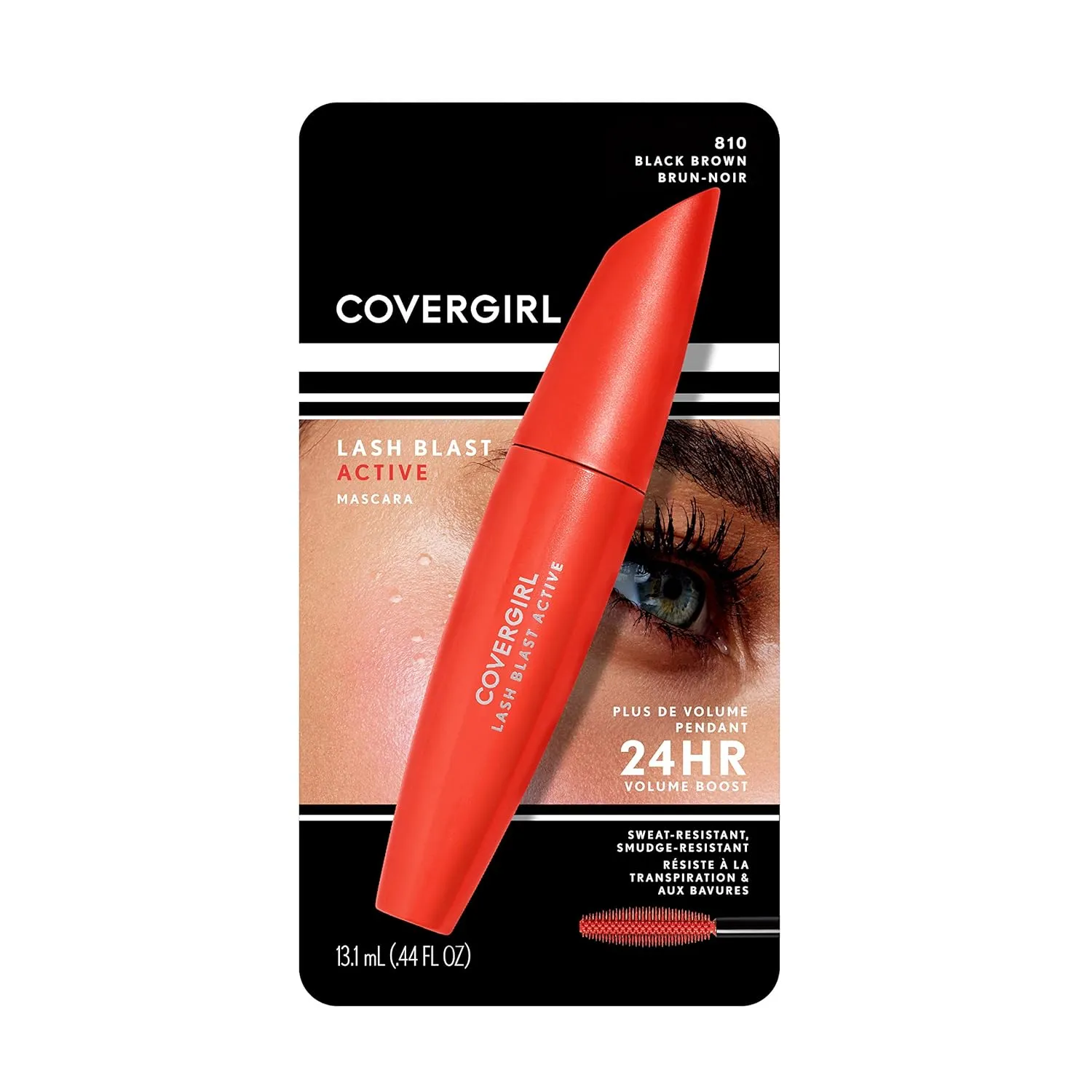 COVERGIRL Lash Blast Active Mascara, Black-brown
