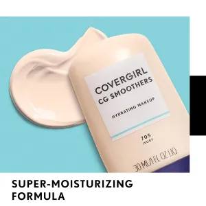 COVERGIRL Smoothers Hydrating Makeup Medium Light, 1 oz (packaging may vary) (Pack of 2)