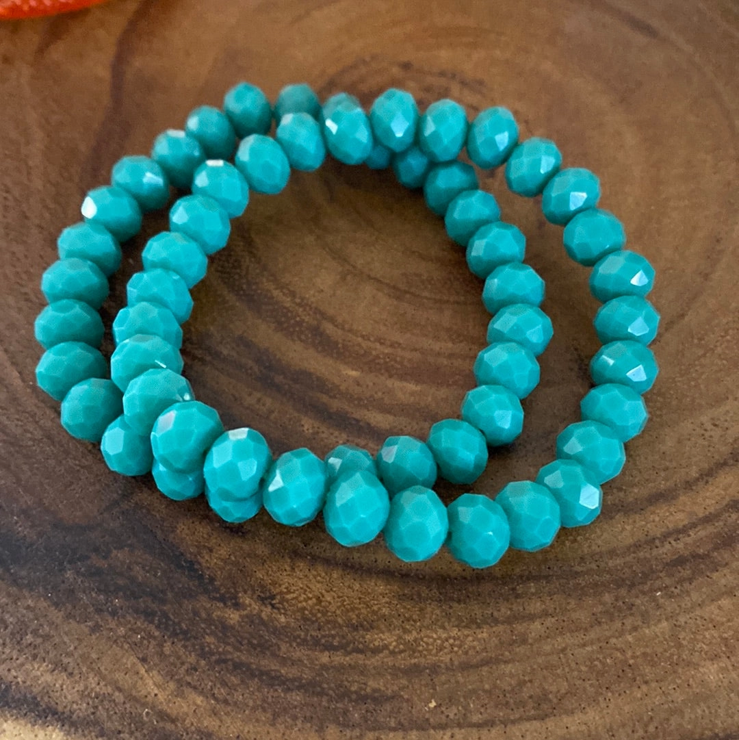 Crazy Train Solid Beaded Bracelets