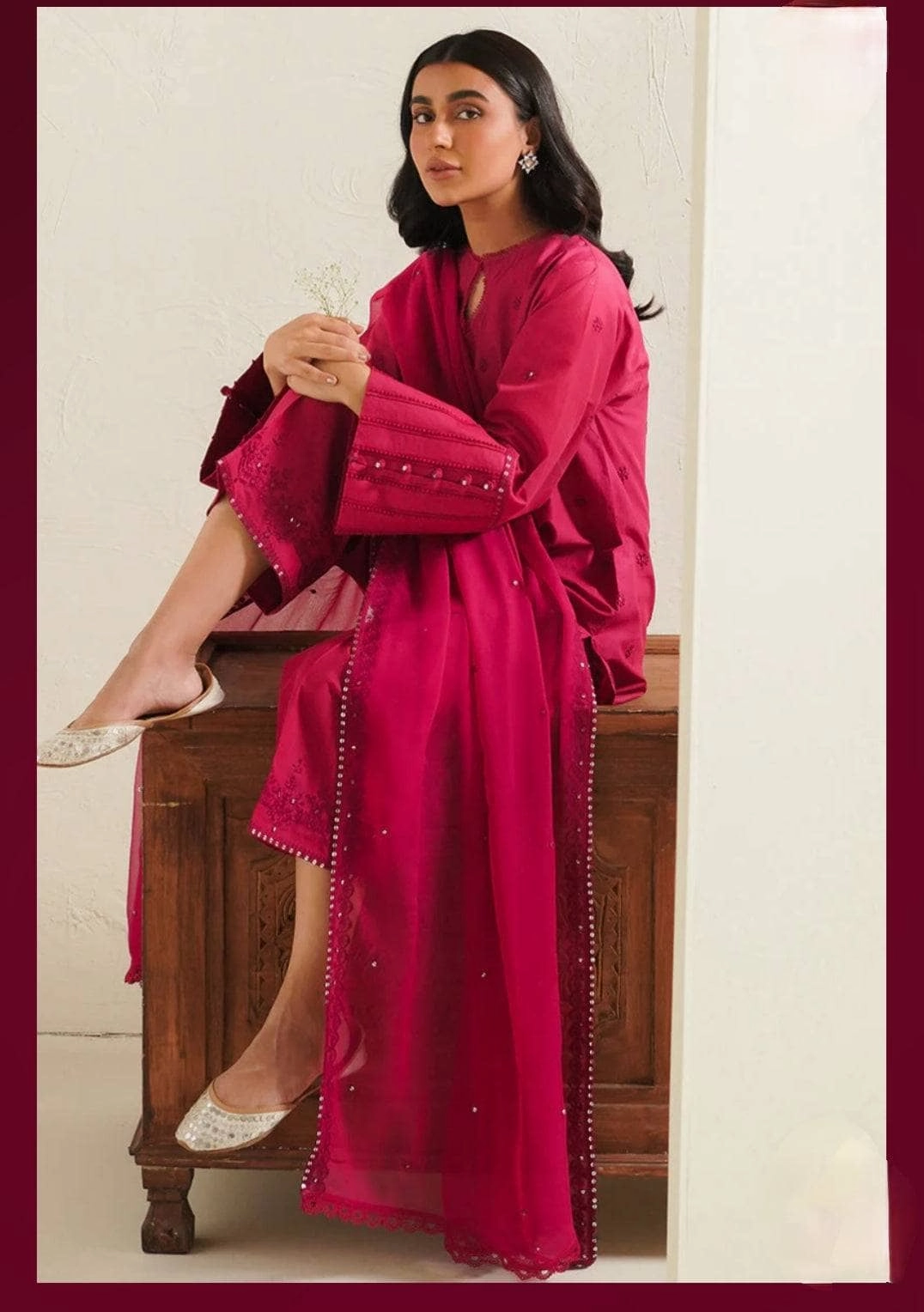 Cross Stitch Mahiri Lawn 24/FUCHSIA BLUSH