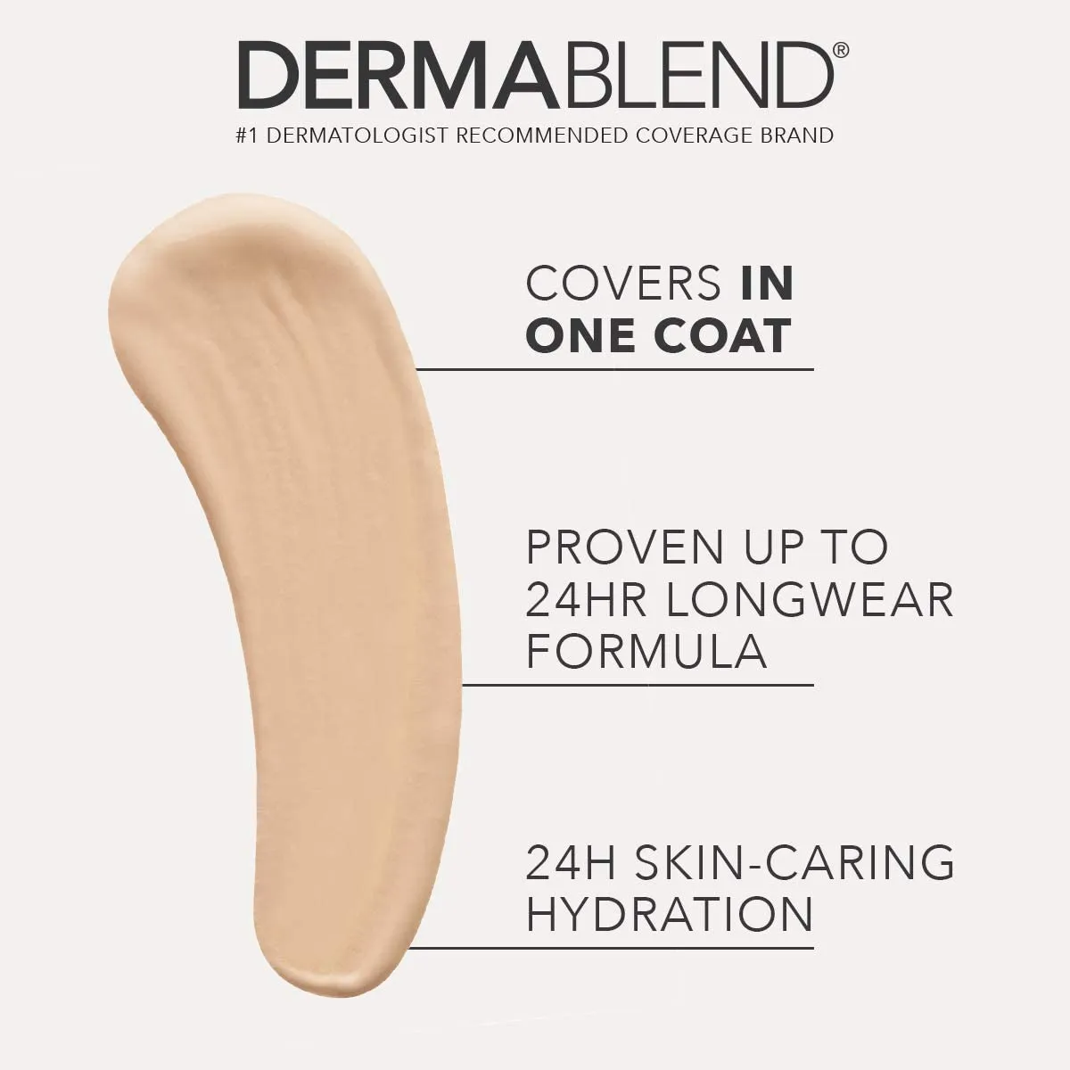 Dermablend Cover Care Concealer, Full Coverage Concealer Makeup and Corrector for Under Eye Dark Circles, Acne & Blemishes