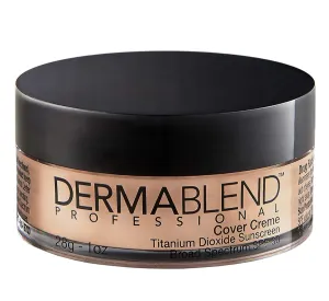 Dermablend Cover Crème Full Coverage Foundation Makeup, Hydrating Cream Concealer for Dark Circles and Blemishes, Maximum Coverage with Mineral Sunscreen SPF 30, 1 OZ