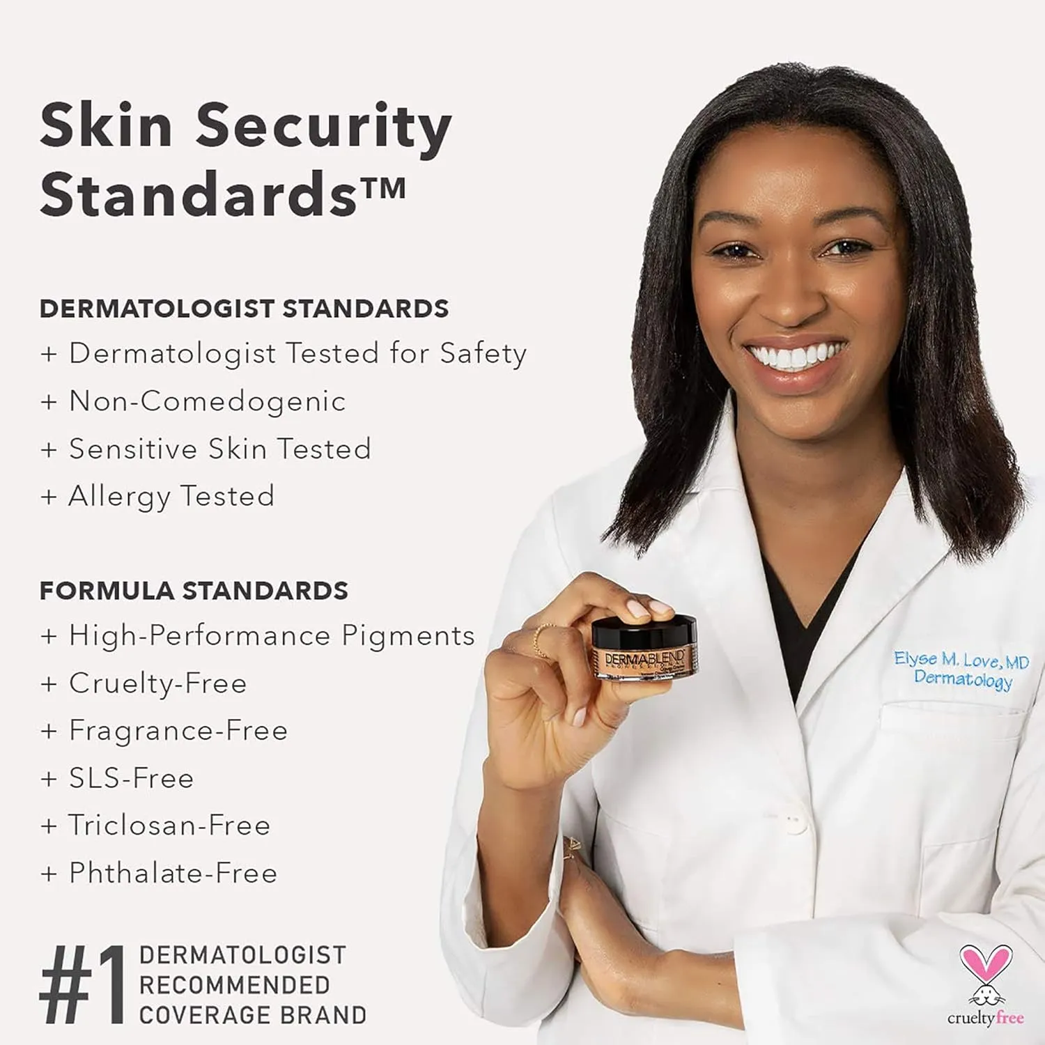 Dermablend Cover Crème Full Coverage Foundation Makeup, Hydrating Cream Concealer for Dark Circles and Blemishes, Maximum Coverage with Mineral Sunscreen SPF 30, 1 OZ