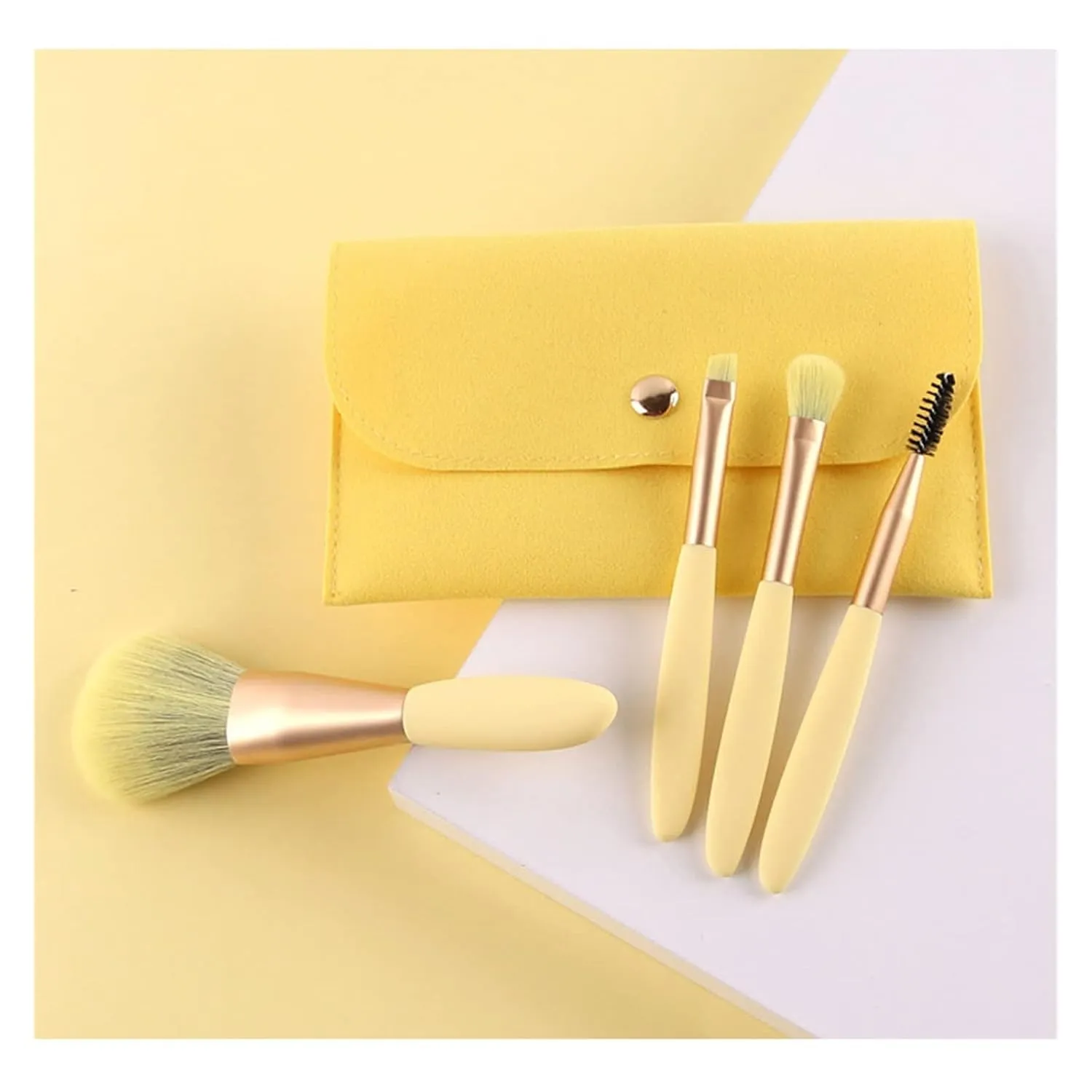 DFHBFG Makeup Tools Powder Brush Concealer Brush 4 Mini Makeup Brush Sets(D,1)
