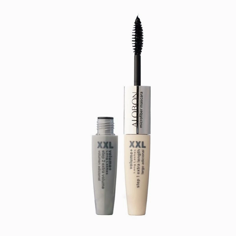 Dual Heads Women Girls 3D Fiber Long Curl Eyelashes Mascara Makeup Eye Black Cosmetic NW