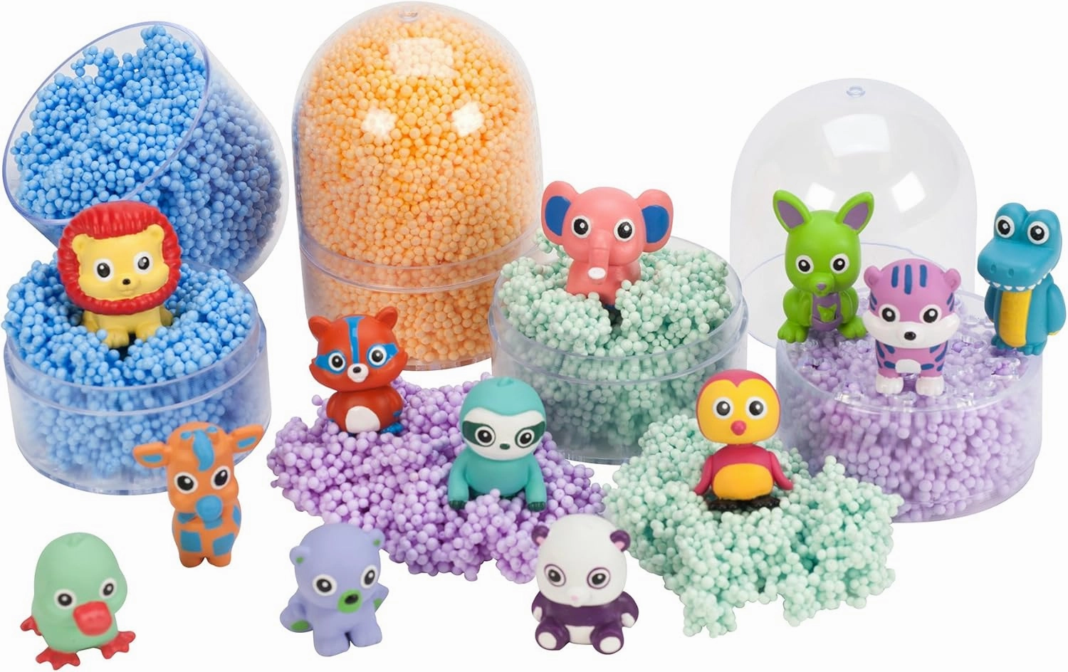 Educational Insights Playfoam Pals Wild Friends, Party Pack of 12, Fidget, Sensory Toy, Ages 3 