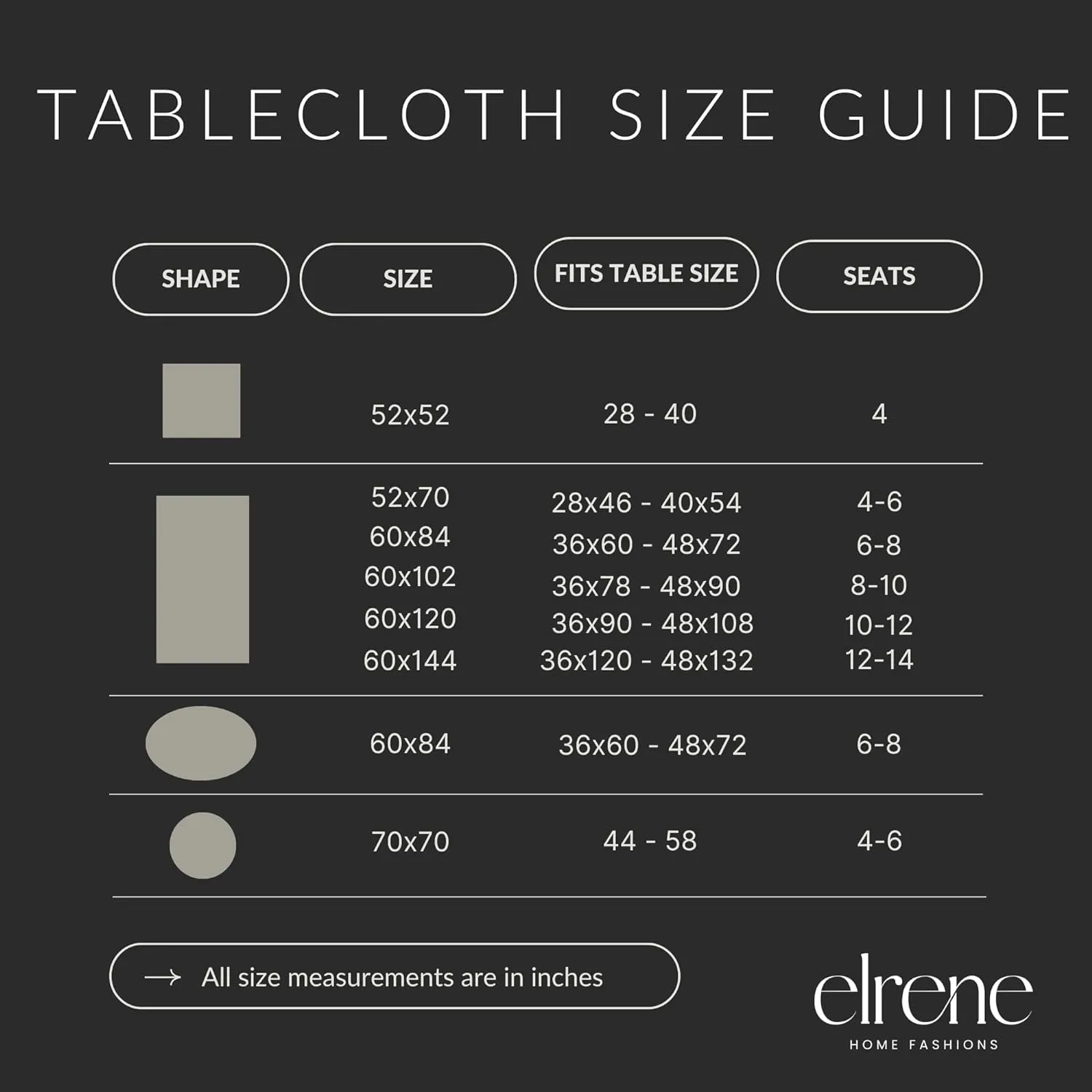 Elrene Home Fashions Shimmering Plaid Holiday Fabric Tablecloth, 60" x 120", Red