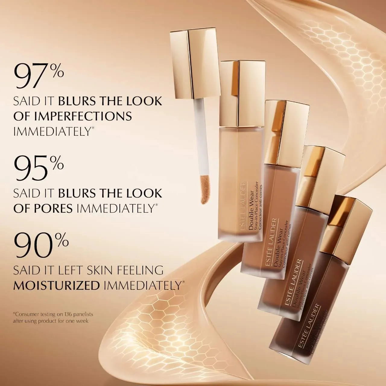 Estée Lauder Double Wear Stay-in-Place Flawless 24-Hour Concealer | Soft Matte Finish | Longwear, 0.4 Fl Oz