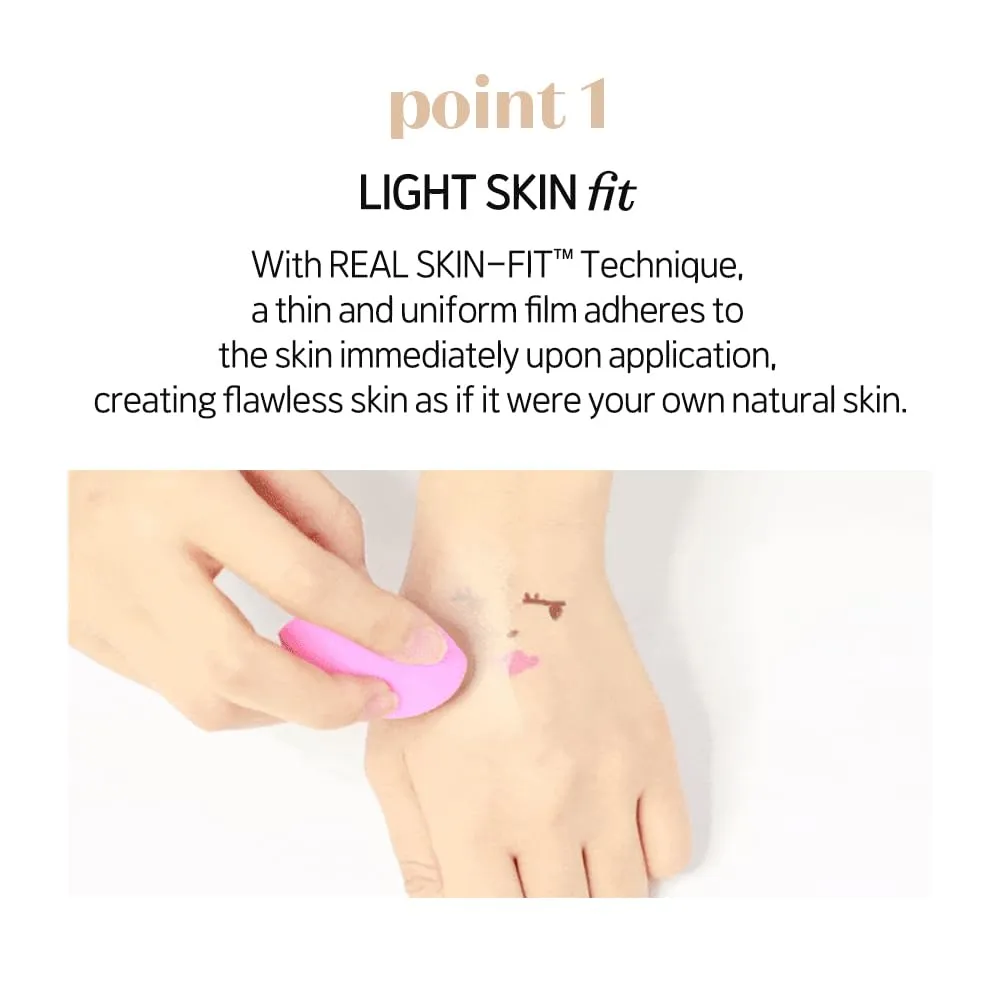 ETUDE Big Cover Skin Fit Concealer PRO - Sand | Long-Lasting Closely Adhesive Cover Like Real Skin | Smooth and Perfect Makeup | Hides Dark Circles, Redness
