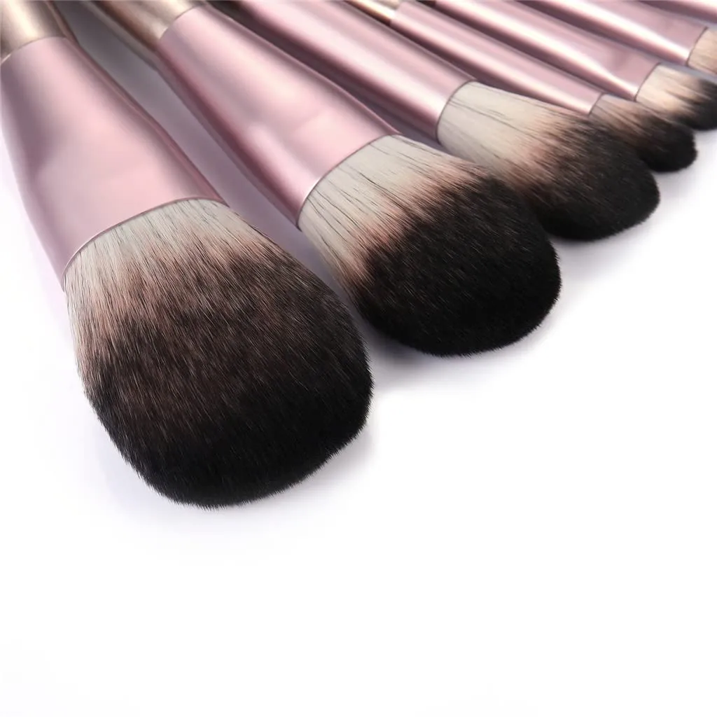 Face Eye Shadow Makeup Brush Set Eyeshadow Eyeliner Lip Foundation Cosmetic Blush Makeup Brushes 9pcs