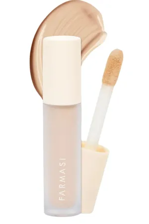 FARMASi Vfx Pro Liquid Concealer Makeup, All-in-one Full Coverage, Highly Pigmented Concealer for All Skin Type, Hide Shadows & Imperfections, Enhance Skin Fullness Foundation Concealer 0,24 Fl Oz N01