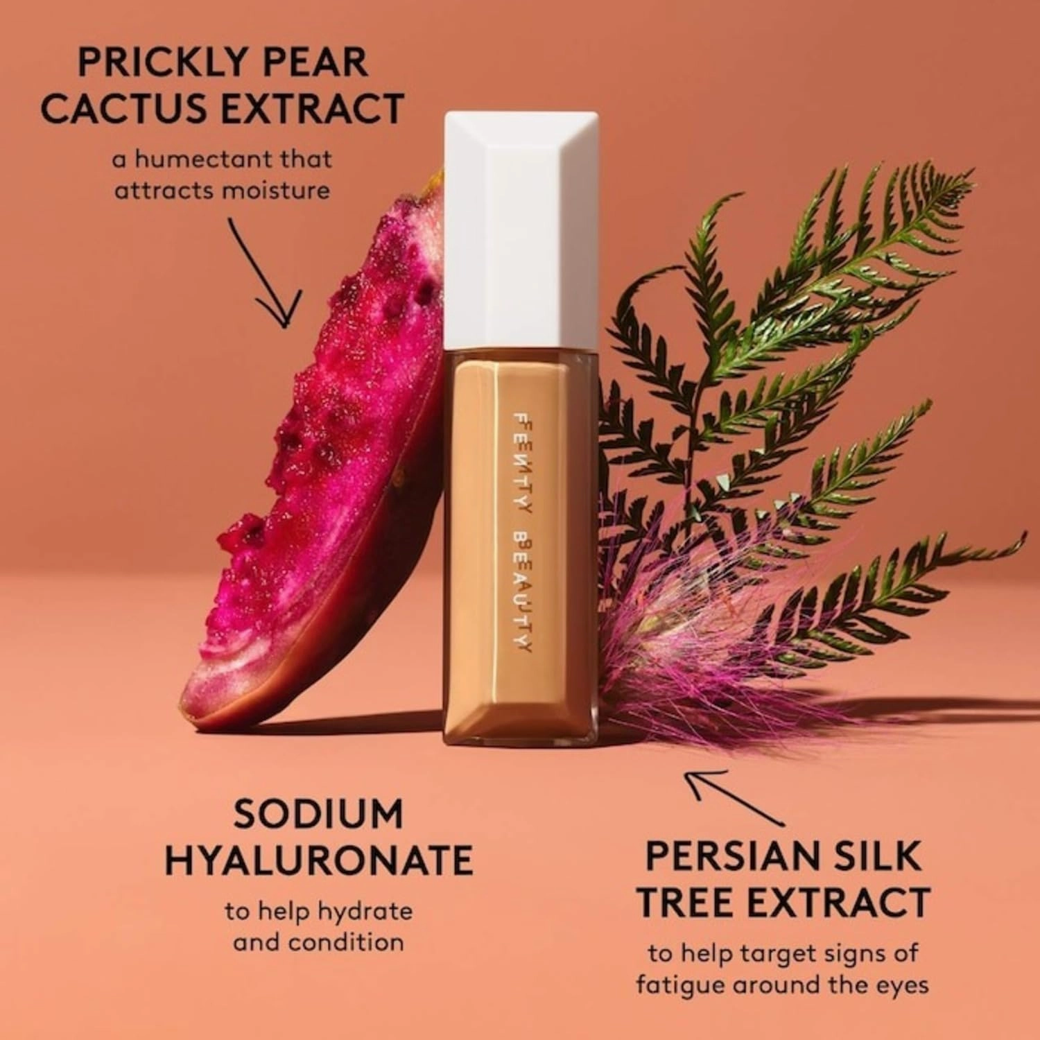 Fenty Beauty by Rihanna We're Even Hydrating Longwear Waterproof Concealer - Your Skincare-Powered Solution to Dark Circles and Puffiness 0.30 oz / 9 ml (Light 110W - Warm Undertones)