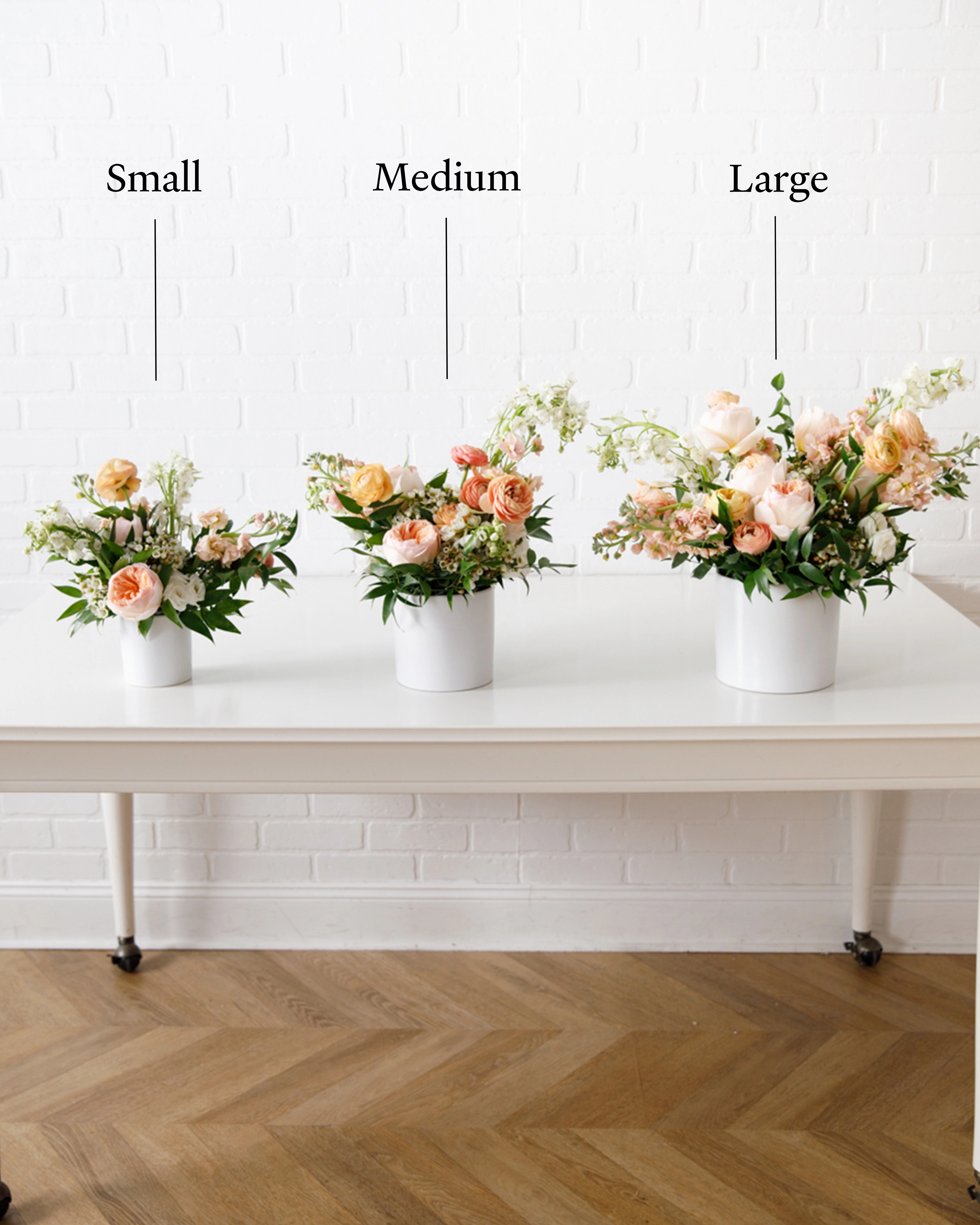 Floral Arrangement - Medium (set of 3)