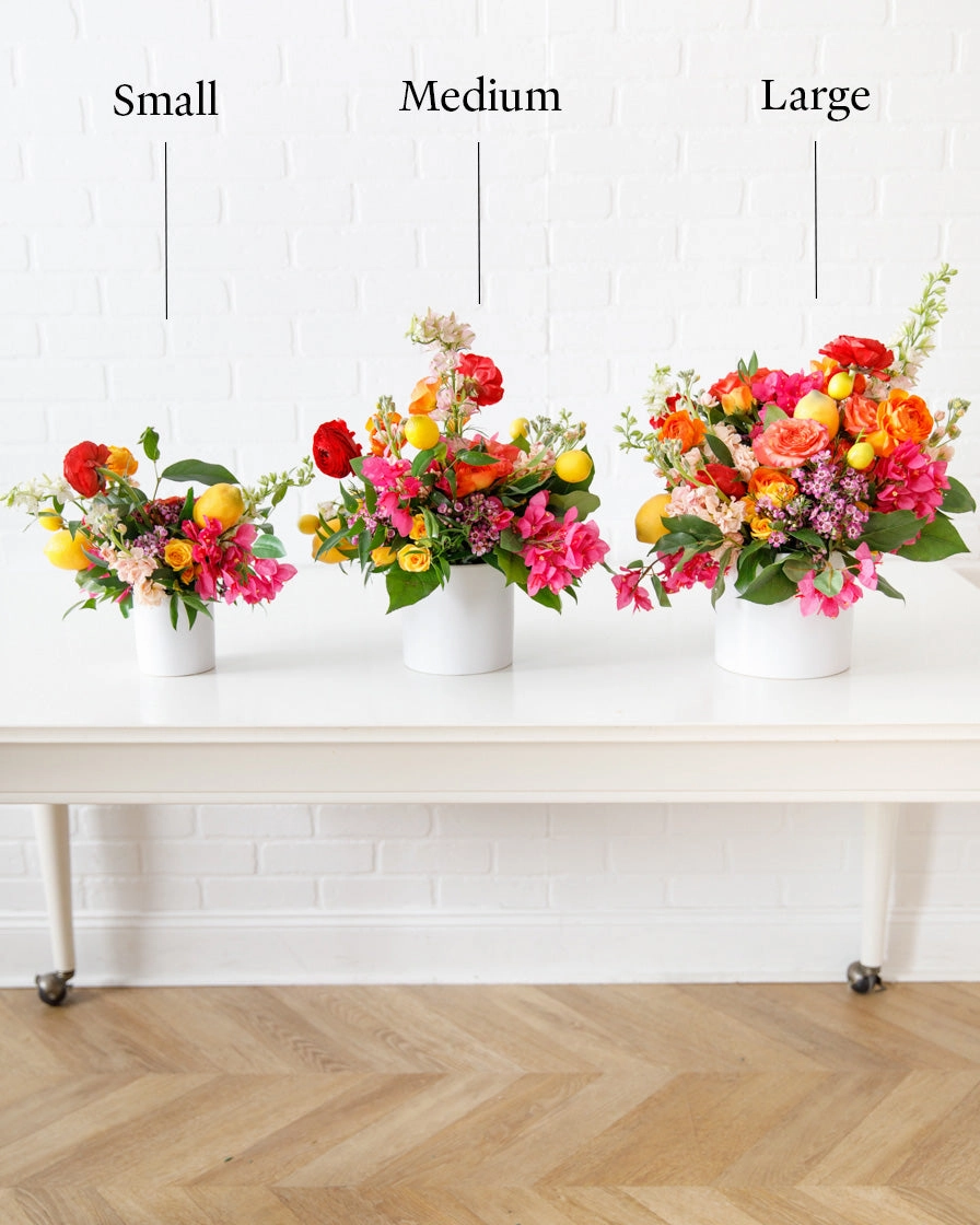 Floral Arrangement - Medium (set of 3)