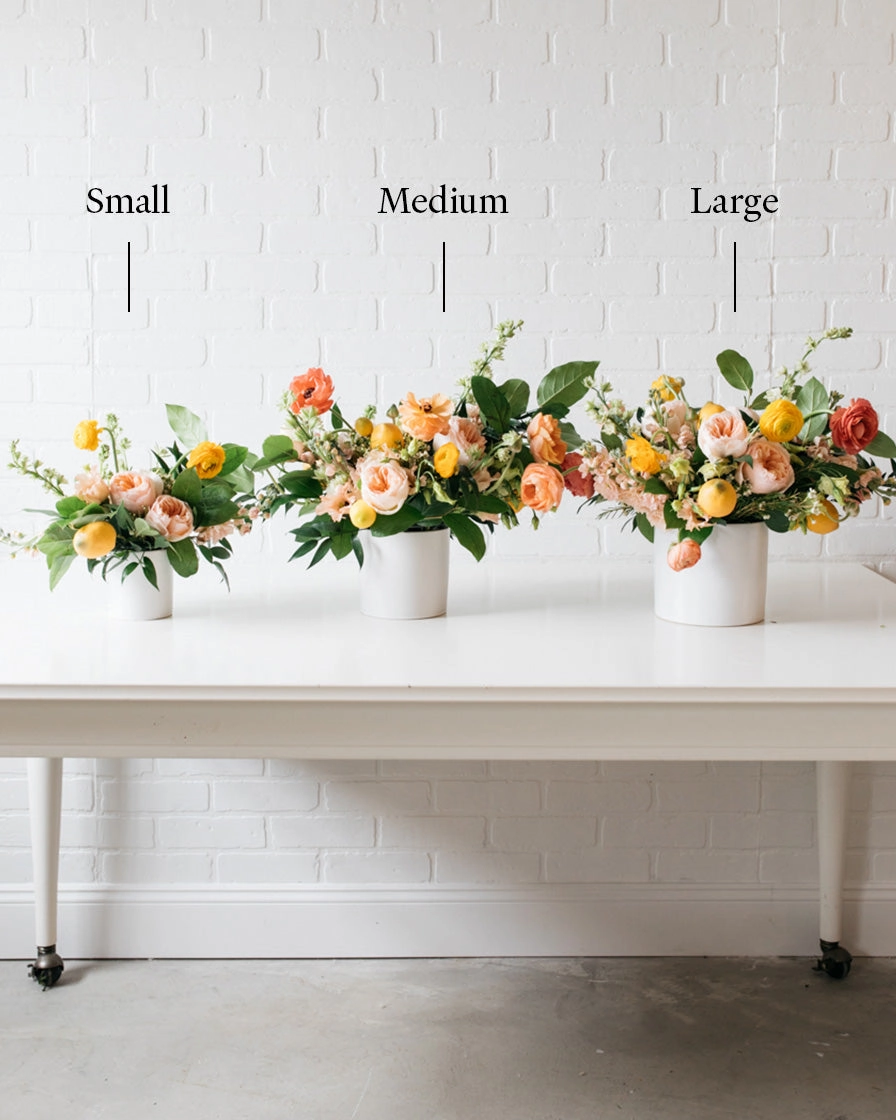 Floral Arrangement - Medium (set of 3)