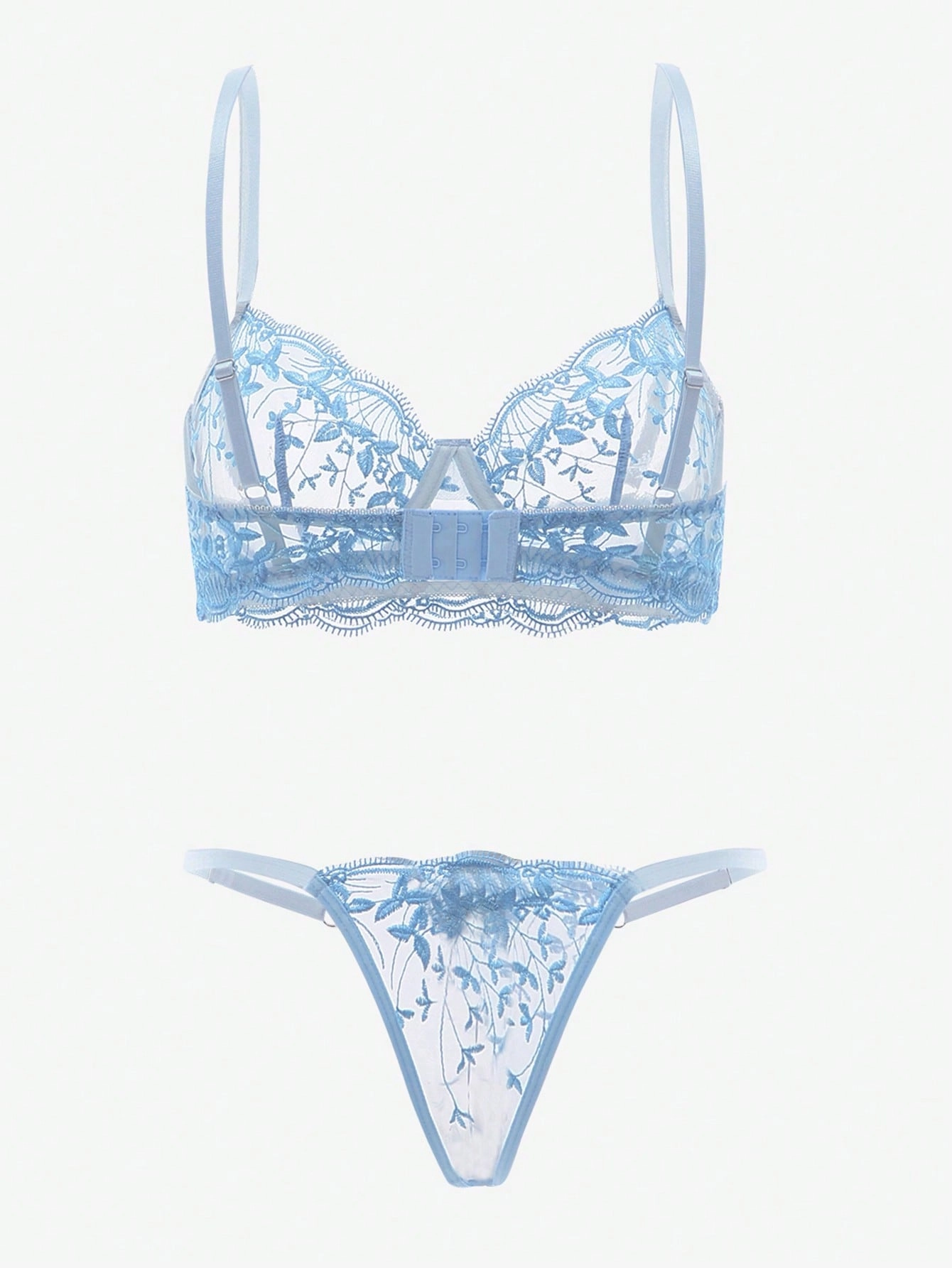 Floral Whisper Lingerie Set