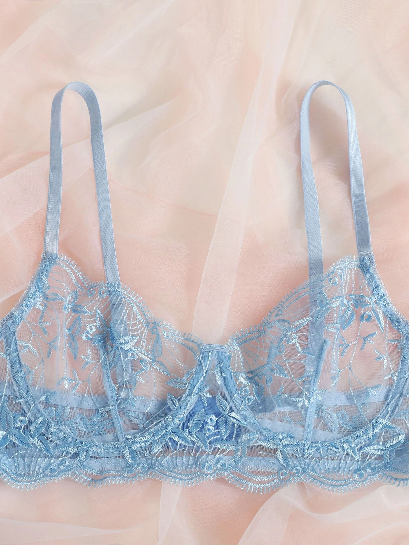 Floral Whisper Lingerie Set