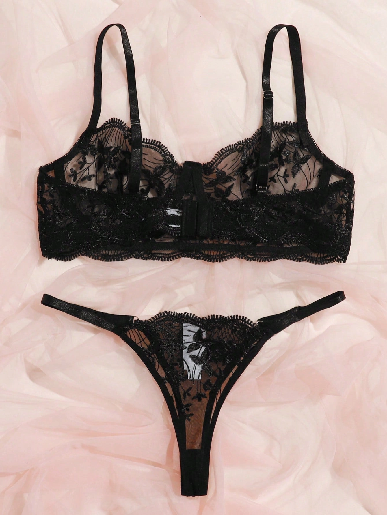 Floral Whisper Lingerie Set