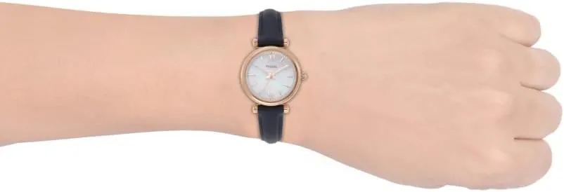 Fossil Women's Carlie Quartz Stainless Steel Three-Hand Watch