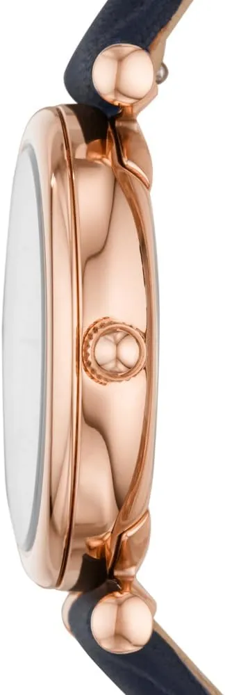 Fossil Women's Carlie Quartz Stainless Steel Three-Hand Watch
