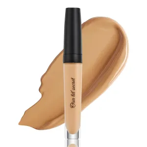 Frankie Rose Cosmetics Our Lil' Secret Concealer Sweat-Proof & Matte Under Eye Concealer, Long Lasting Full Coverage For Fine Lines, Dark Circles & Hide Imperfections - Ginger