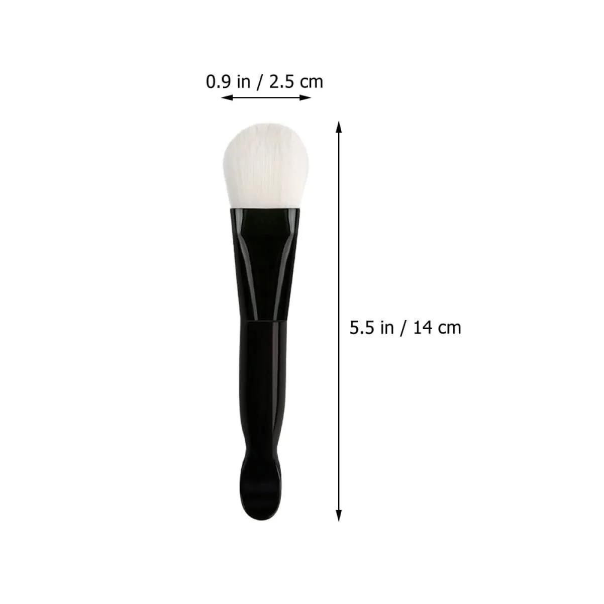 FRCOLOR 12pcs Face Mask Applicator Brush Dual-headed Tool for Even Application of Skincare Products for Mud and Masks Easy to Clean and Reusable