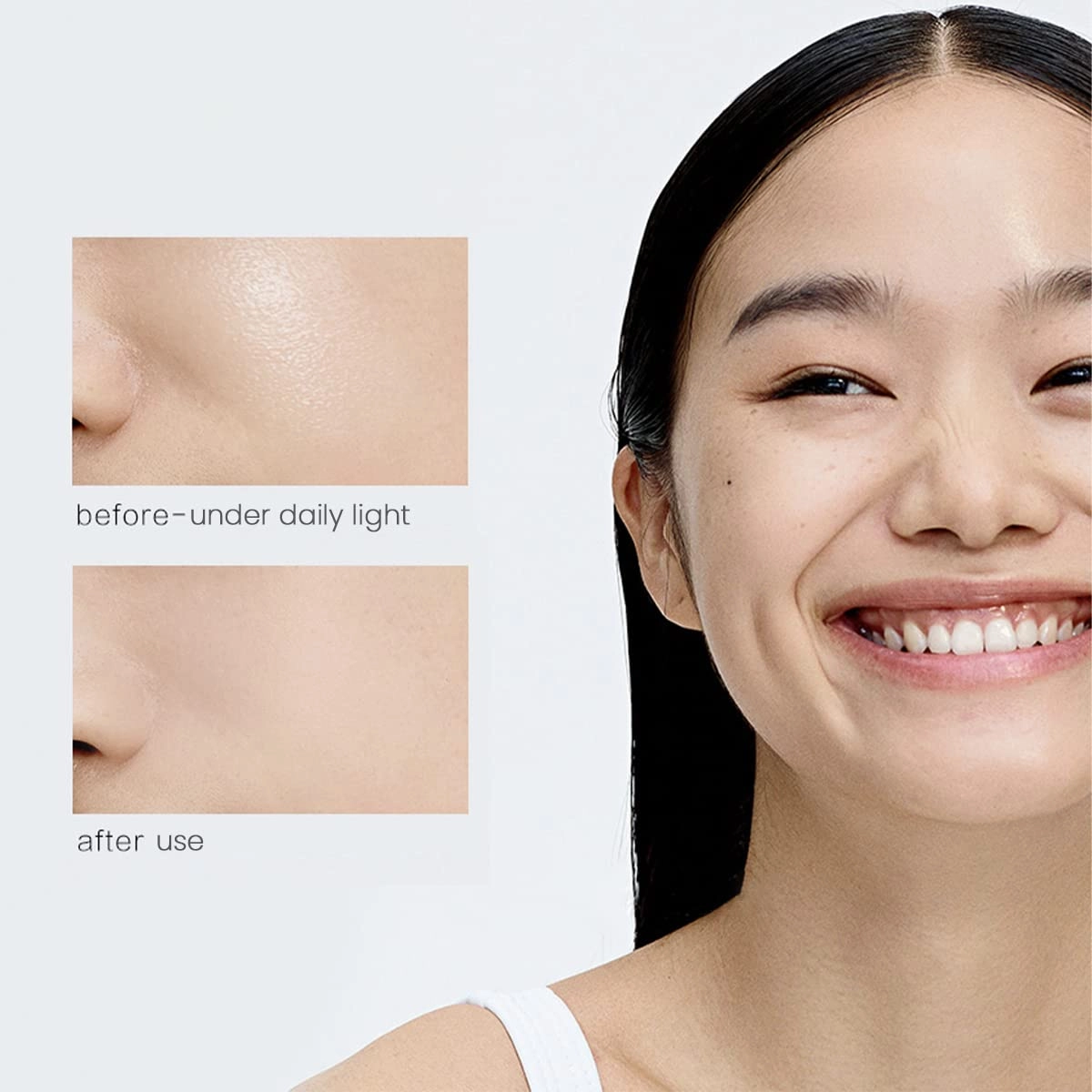 Funny Elves Powder Makeup Face Long Lasting Photosensitive Concealer Cosmetics Smooth (C0) 1 Count