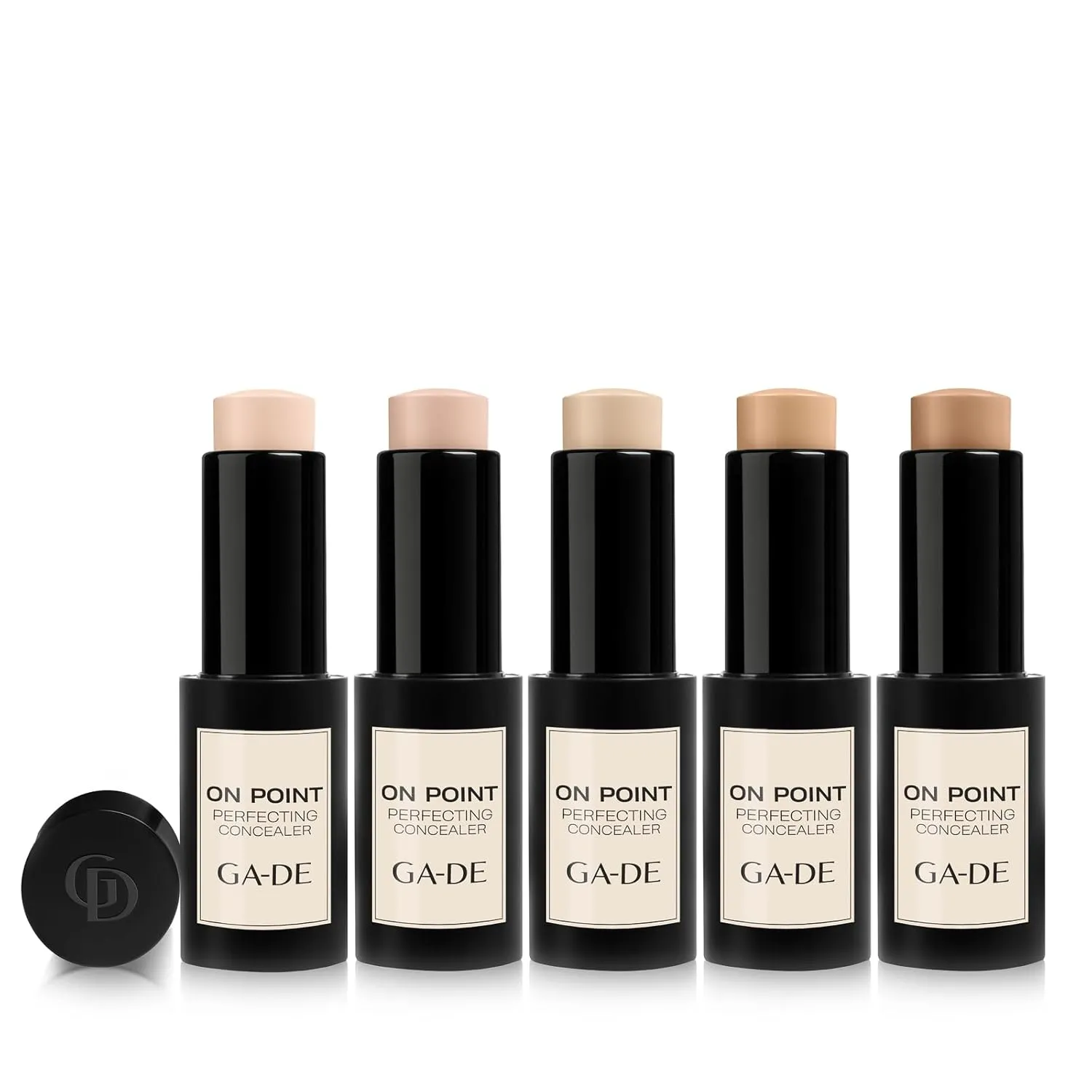GA-DE On Point Perfecting Concealer Stick, 49 - Concealer for Dark Circles, Evens Skin Tone, Moisture Retention - Ideal for All Skin Types - 0.15 oz