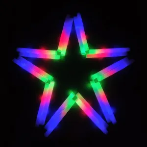 Glow Sticks Bulk -36 Pcs LED Foam Glow Sticks Glow in The Dark Party Supplies, 3 Modes Colorful Flashing Glow Batons for Party, Wedding, Birthday, Raves, Concert, Festivals, Kids Party Favors