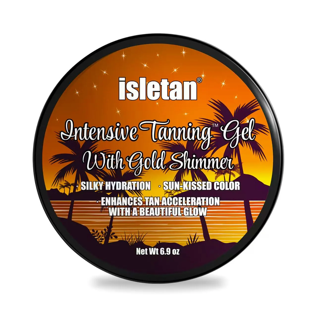 Gold Shimmer Intensive Tanning Tanning Gel Pineapple, Extreme Dark Tanning Gel For Outdoor Sun, Ultra Dark Tanning Butter, Tanning Balm For Beach, Solid Carrot Tanning Oil, SPF0, 200g, Bronze