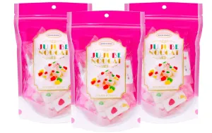 Golden Bonbon Italian Jujube Nougat Candy Original Flavor, Soft and Chewy With Fruity Jelly Beans Original Recipe, 5.3 Ounces (3, Original)