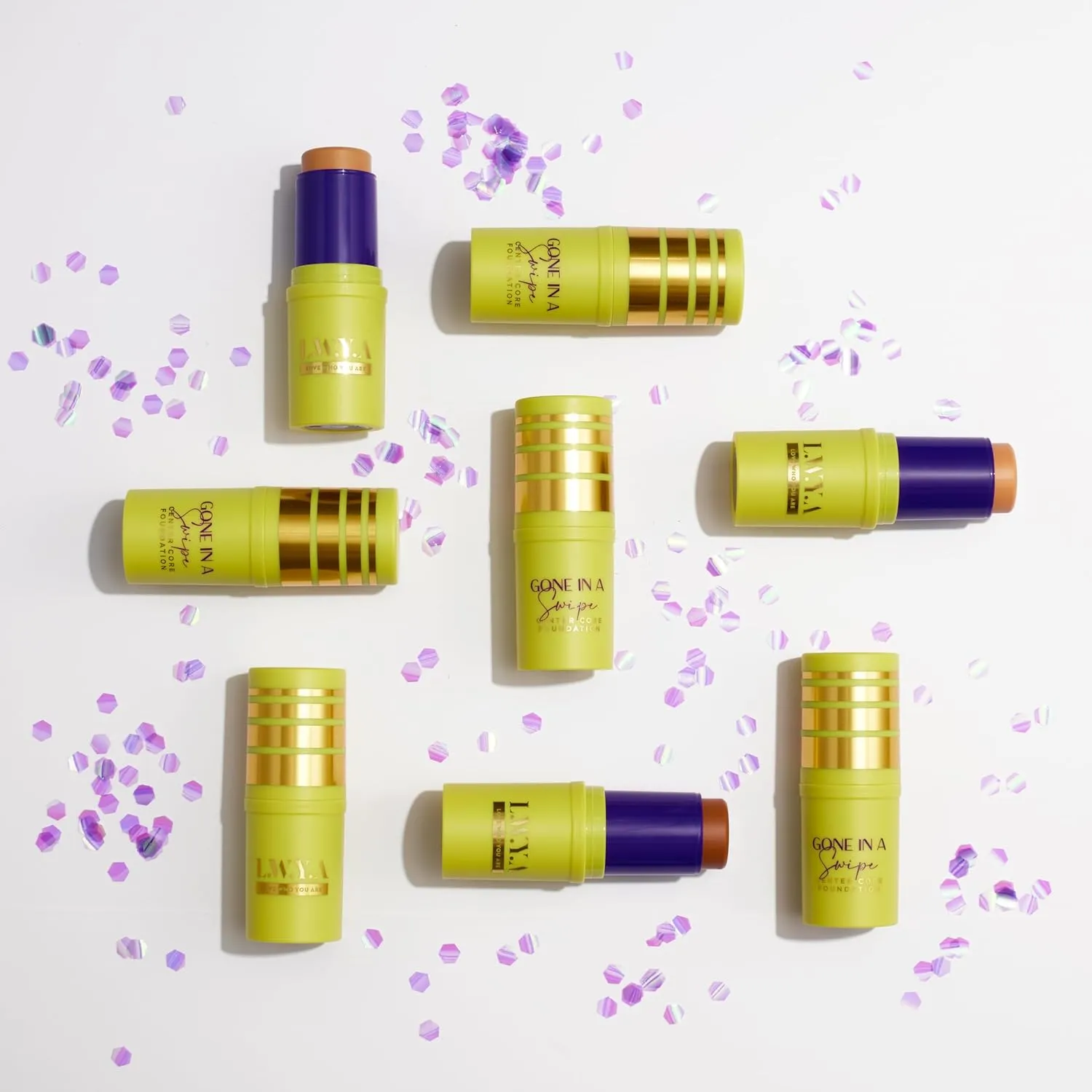 Gone In A Swipe Center Core Foundation Medium
