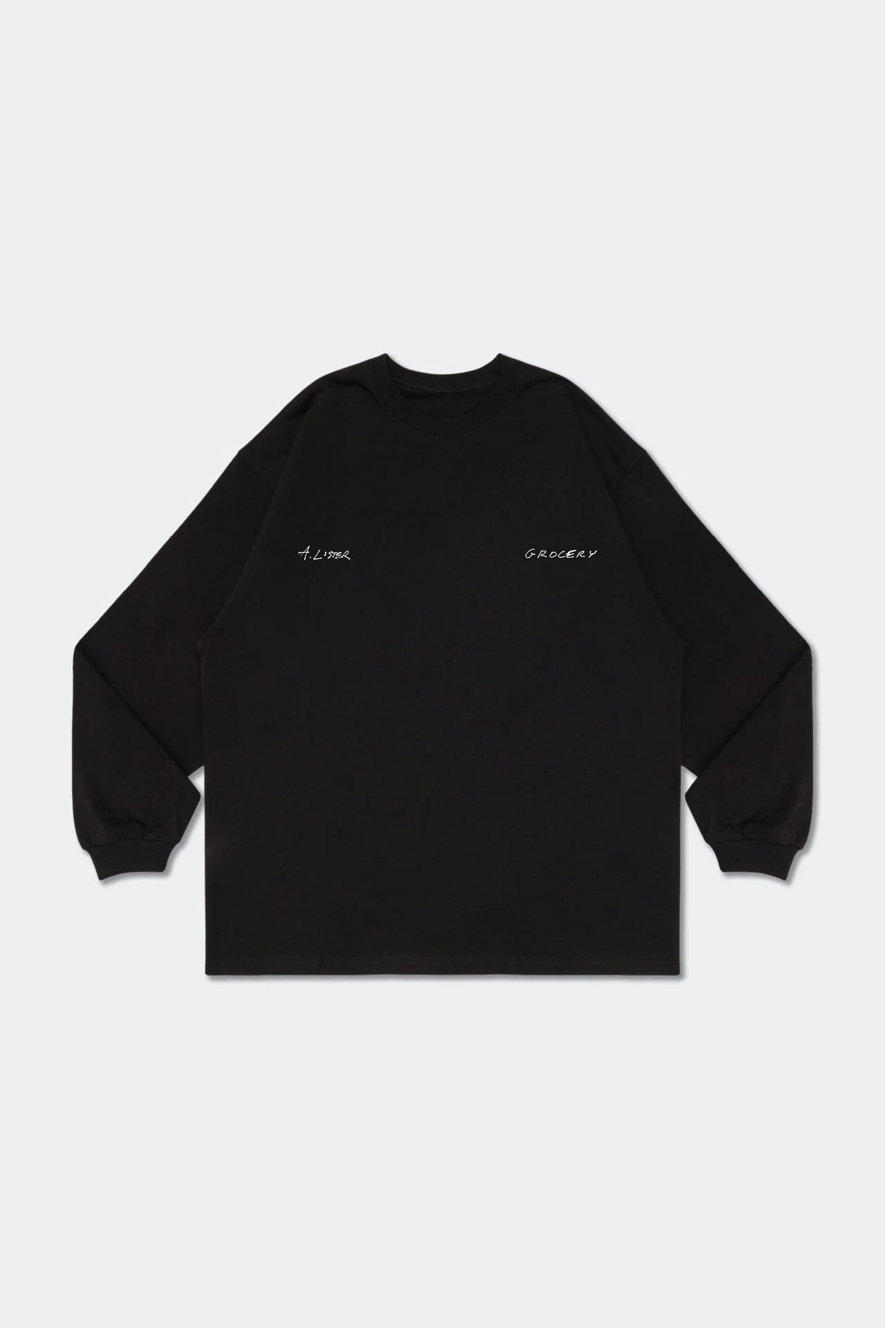 GROCERY GOLDEN BALLS LONG TOP / BLACK BY ADAM LISTER