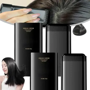 Hair Color Stick, Yuaonew Hair Stick, Bosuyo Ultimate Hair Dye Comb 20ml Waterproof, White Hair Concealer for Women, Waterproof and Sweat-Proof Ha𝗶r Dye C𝐨mb