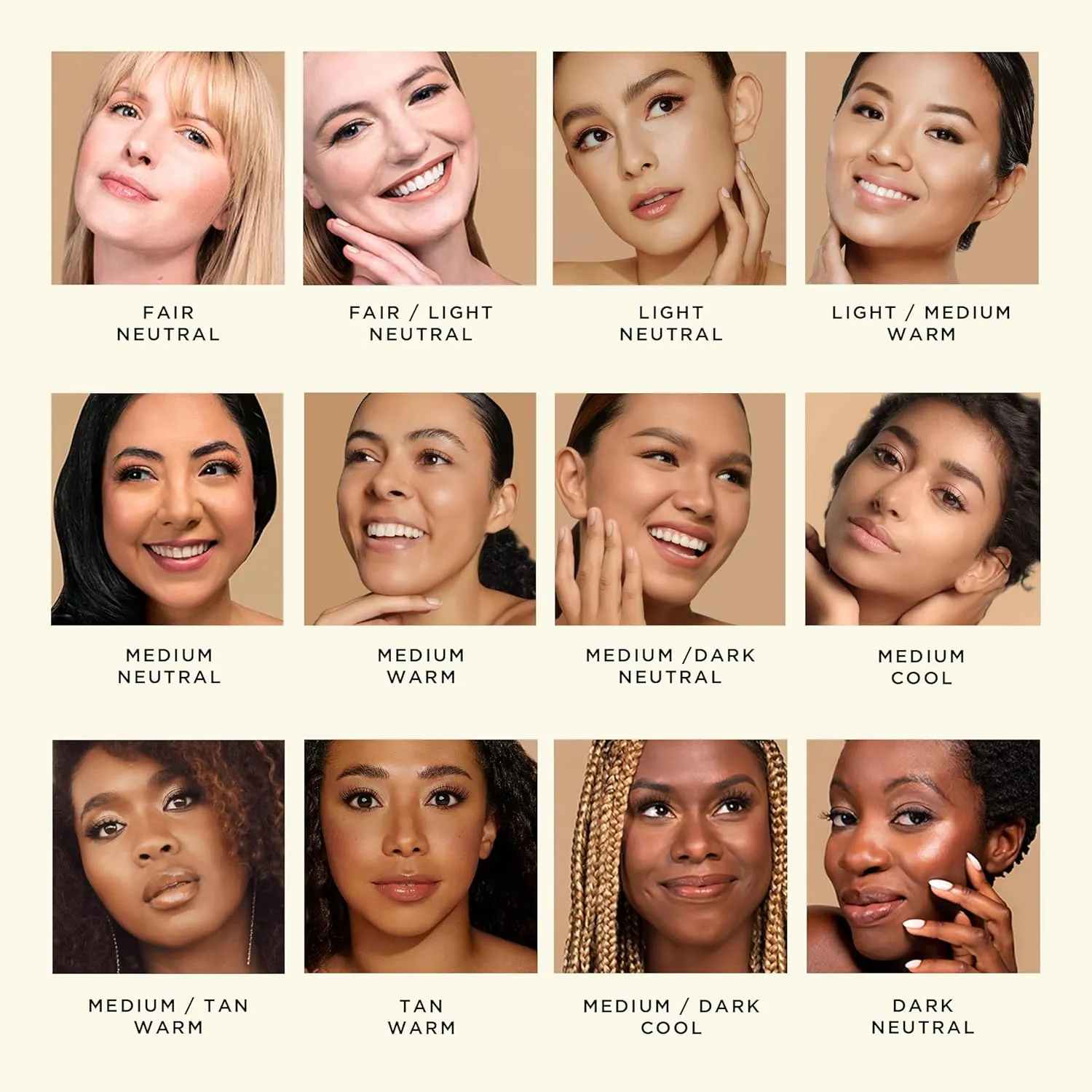 HALEYS Re-wind Blurring Full Coverage Concealer (Light/Medium - Warm), Brighten, Reduce redness, dark circles and fine lines, Non-Caking, Longwear, Nourishes, Lightweight, Soft-Matte Finish, V   CF