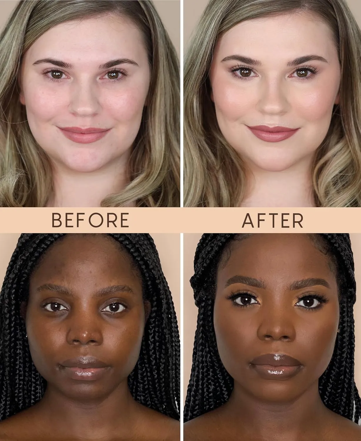 HALEYS Re-wind Blurring Full Coverage Concealer (Light/Medium - Warm), Brighten, Reduce redness, dark circles and fine lines, Non-Caking, Longwear, Nourishes, Lightweight, Soft-Matte Finish, V   CF