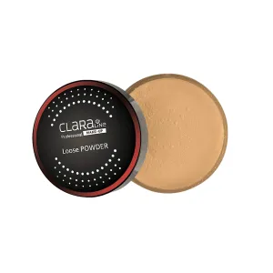 HD Loose Powder Form, Paraben-Free, Lightweight, Breathable, Long-Lasting, Transparent, Flawless Matte Finish, Face Setting Makeup Gift for Women, Warm Amber