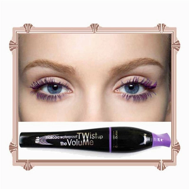 Hengfang brand Hot sale Colorful Mascara Color Volume Lengthening Curling Cosplay Eyelashes Makeup Fiber Waterproof Cosmetic