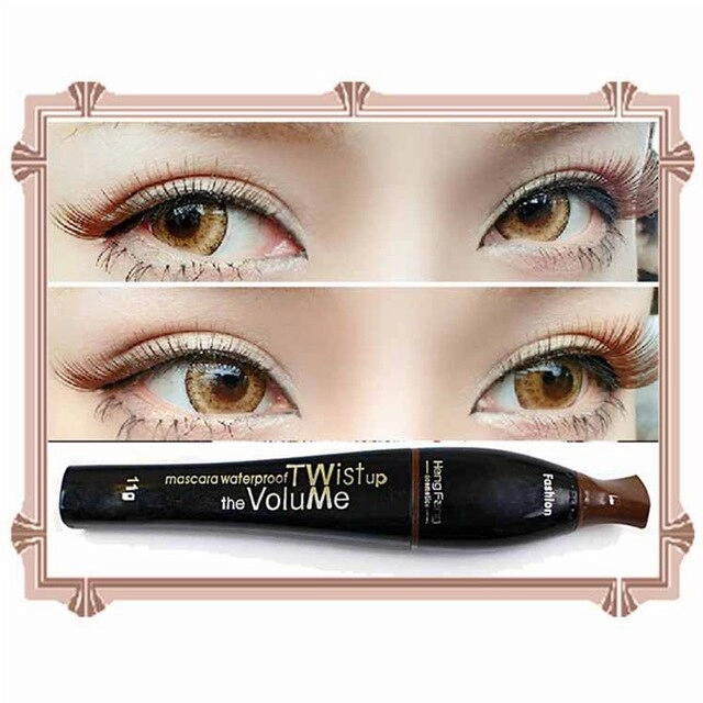 Hengfang brand Hot sale Colorful Mascara Color Volume Lengthening Curling Cosplay Eyelashes Makeup Fiber Waterproof Cosmetic